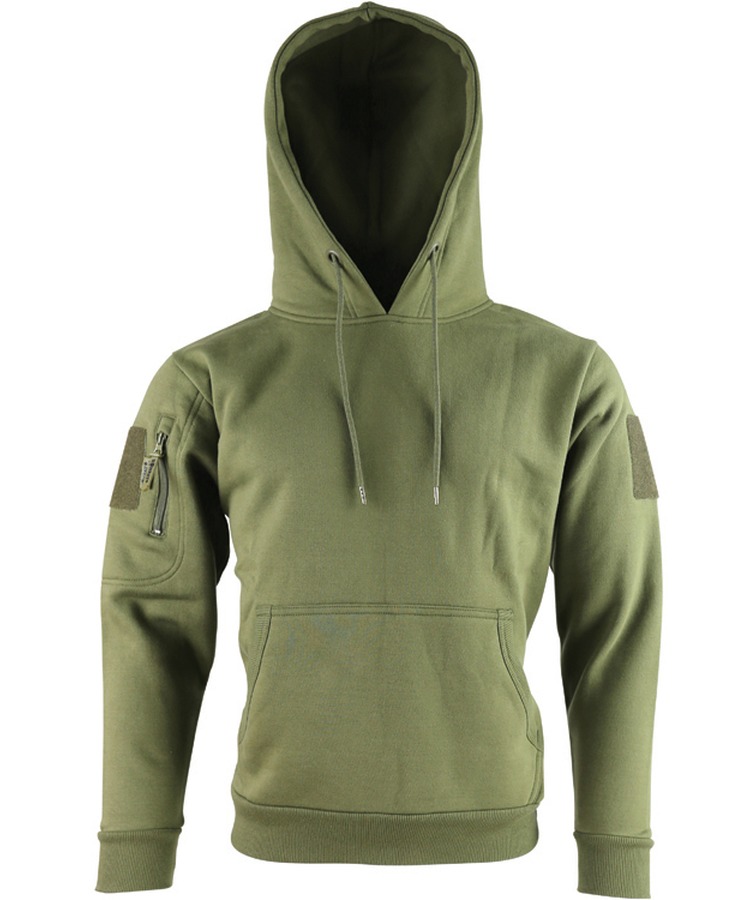 Tactical Hoodie Olive Green - KombatUK Ltd