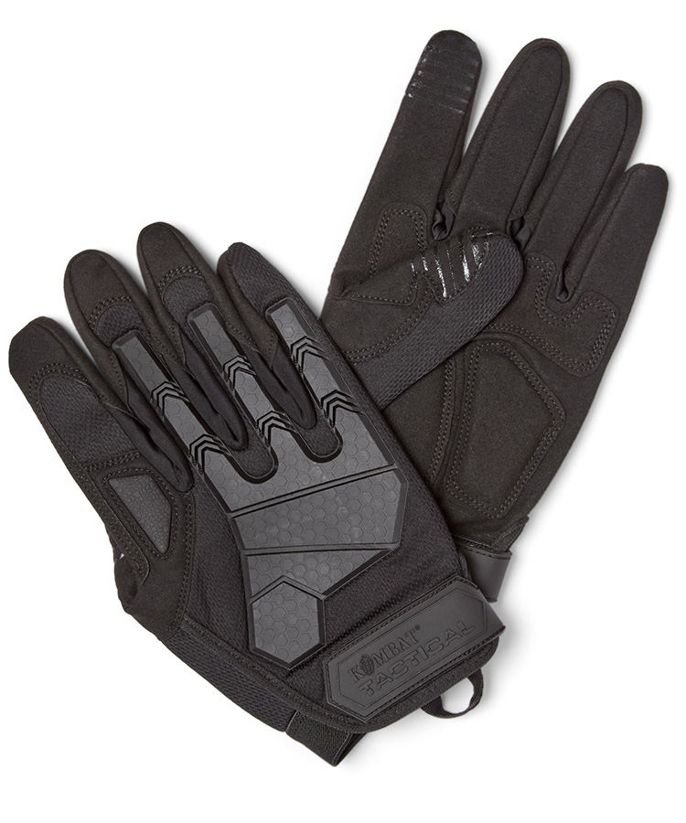 Alpha Tactical Gloves - Black - KombatUK