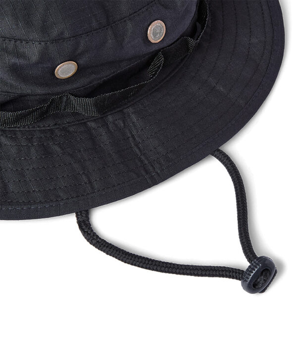 Boonie Hat - US Style Jungle Hat - Black