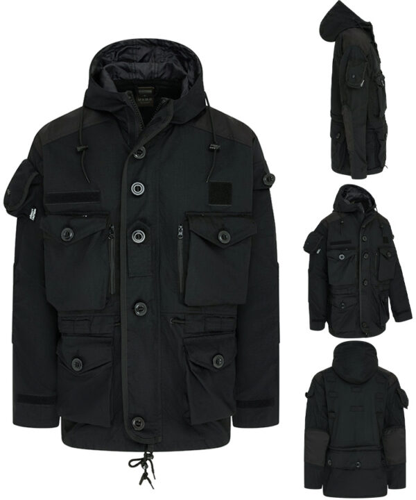 SAS Style Assault Jacket - Black
