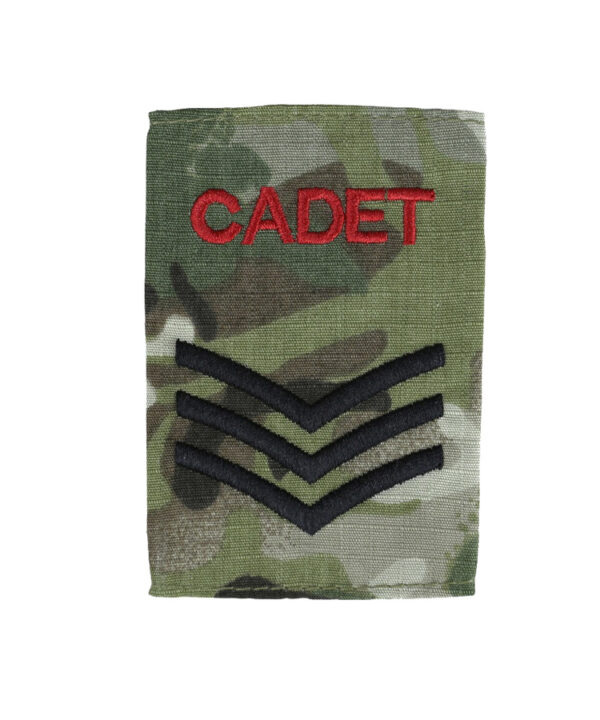 Cadet Rank Slides - Sergeant (pair)