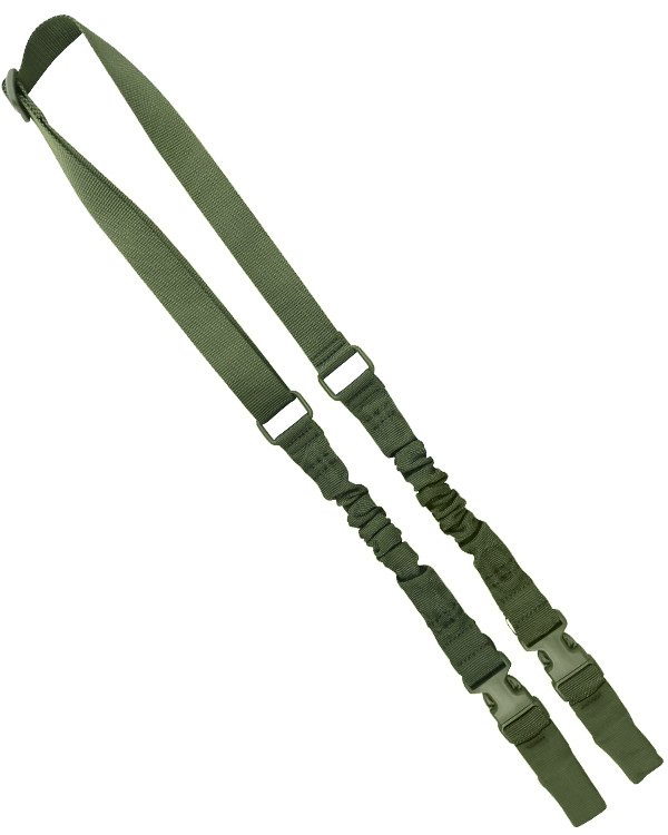 Double Point Bungee Sling - Olive Green