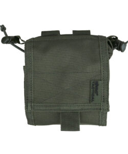 Valken MOLLE Folding Dump Pouch - Olive Green, For Airsoft, Tactical Gear, Magazine Holders - View #9