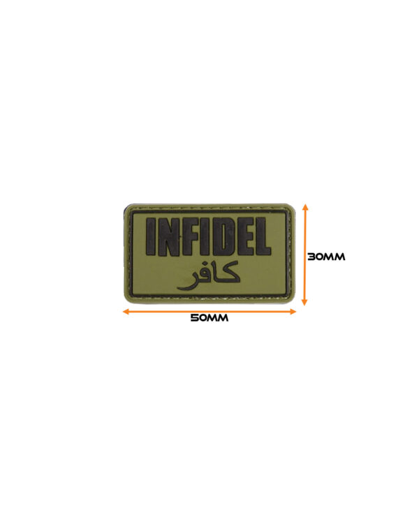 Infidel Patch - Olive Green