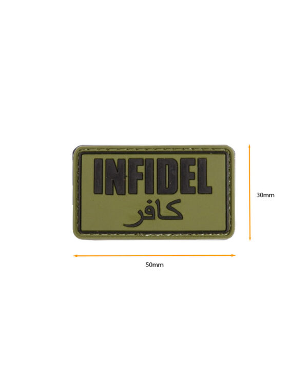 Infidel Patch - Olive Green