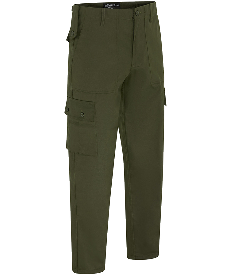 Kombat Trousers - Olive Green - Image 3