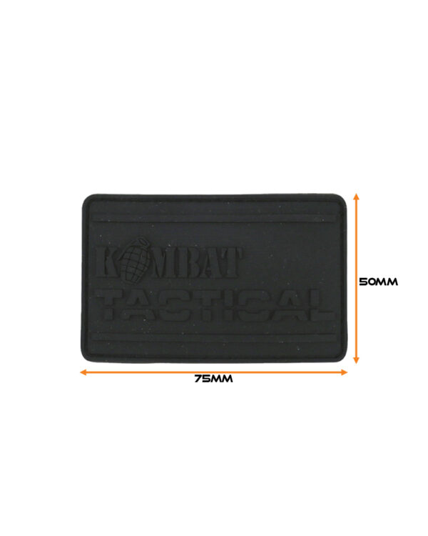 Kombat PVC Tactical Patch - Black