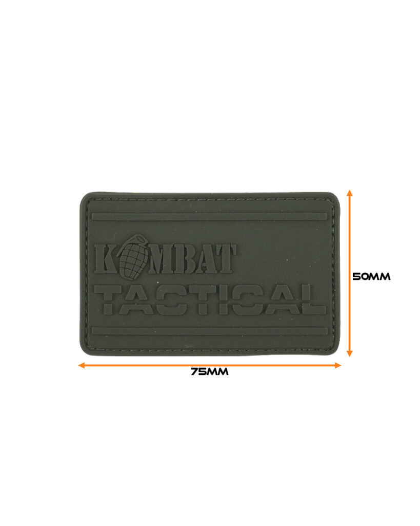 Kombat PVC Tactical Patch - Olive Green