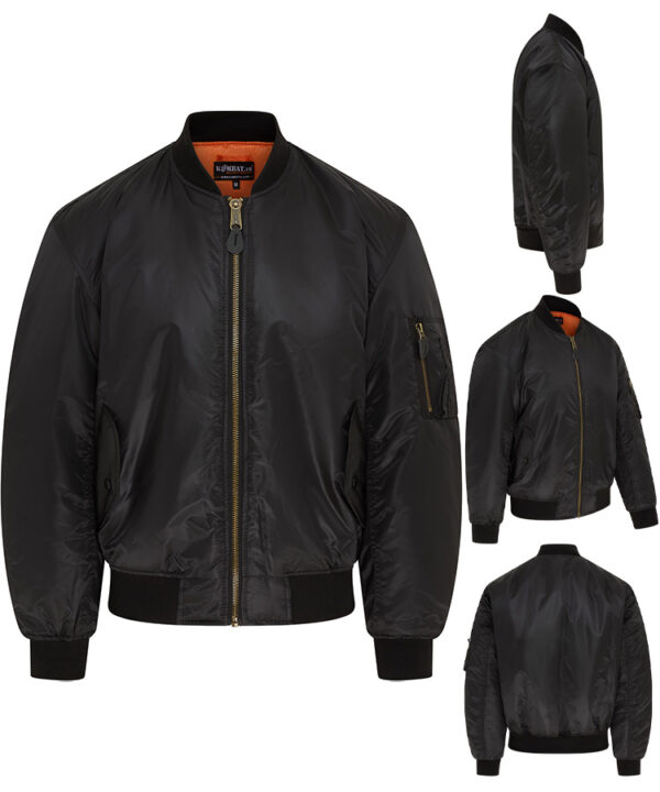 MA1 Bomber Jacket - Black