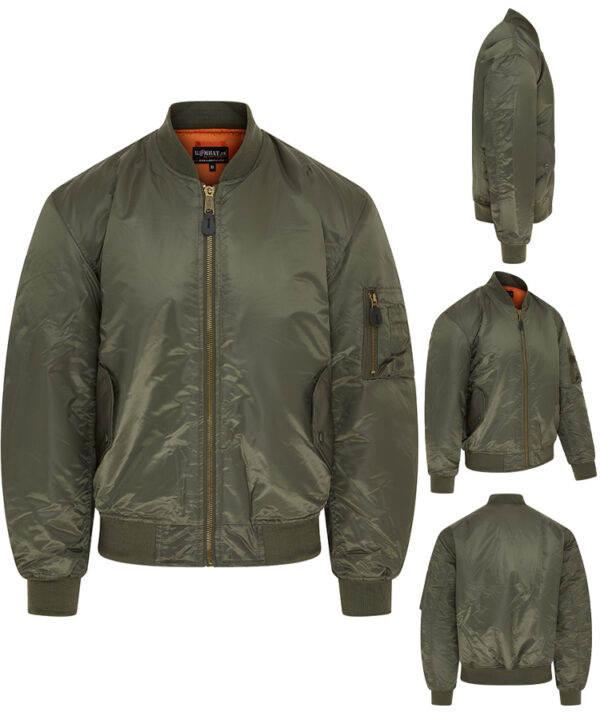 MA1 Bomber Jacket - Olive Green