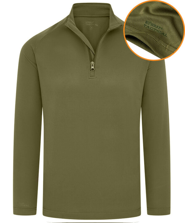 Operators Mesh Top - Olive Green