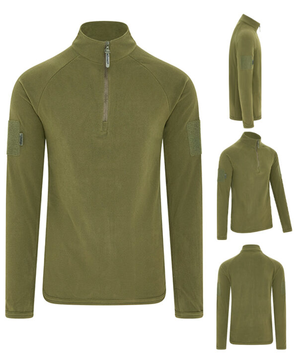 Alpha Mid-Layer Fleece - Olive Green