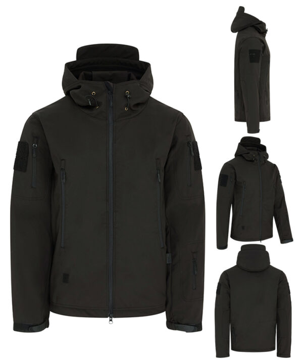 PATRIOT Tactical Soft Shell Jacket - Black