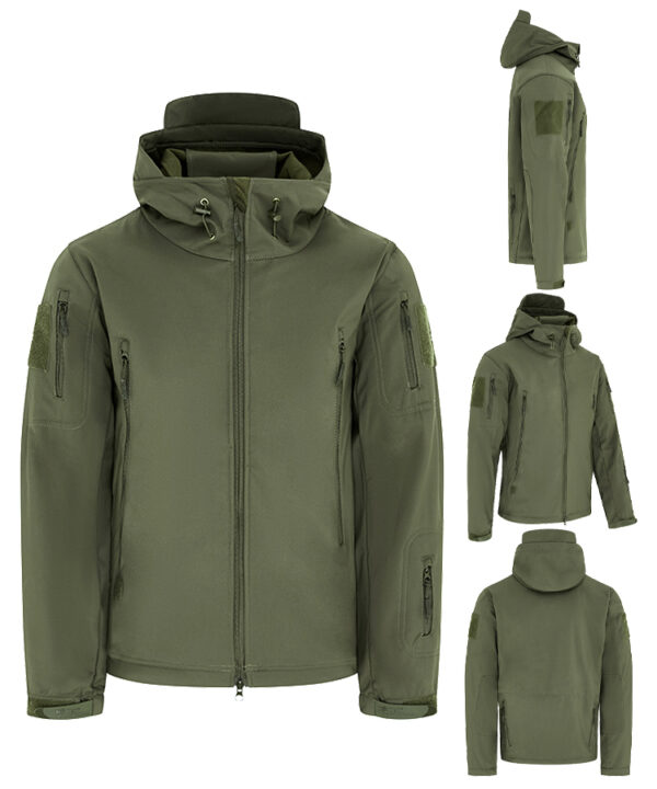 PATRIOT Tactical Soft Shell Jacket - Olive Green