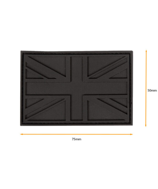 UK PVC Stealth Patch - Black