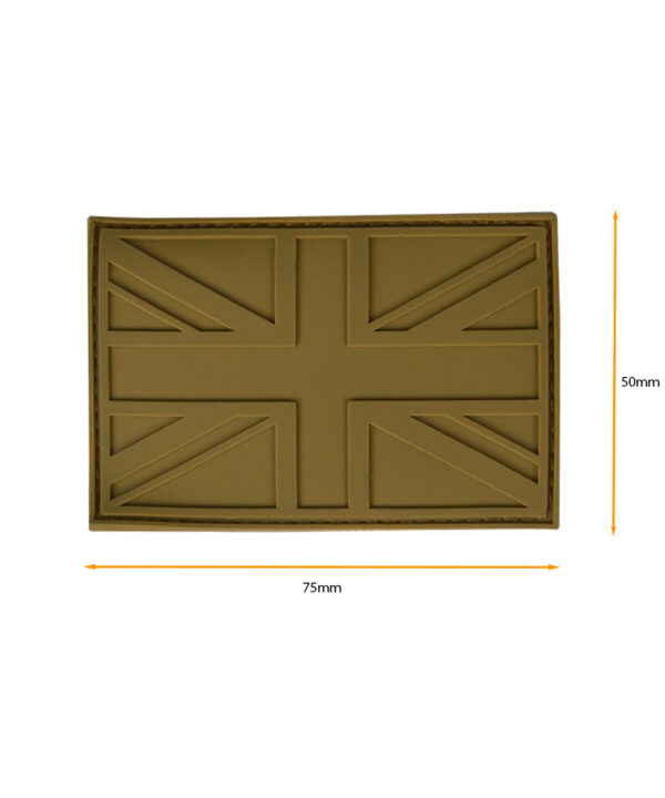UK PVC Stealth Patch - Coyote