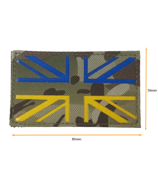 Ukraine / UK - Laser Patch - BTP