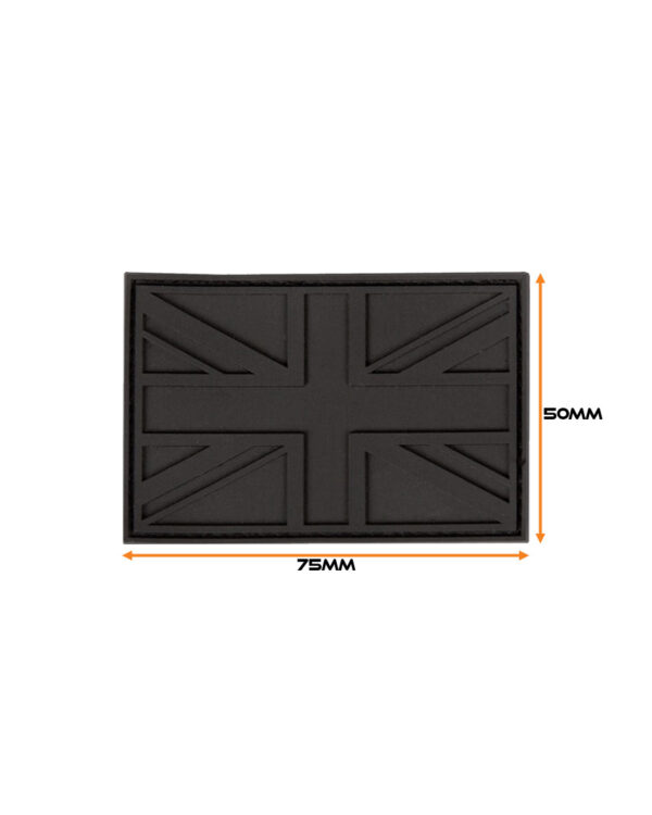 UK PVC Stealth Patch - Black