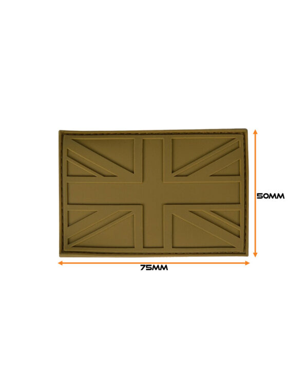 UK PVC Stealth Patch - Coyote