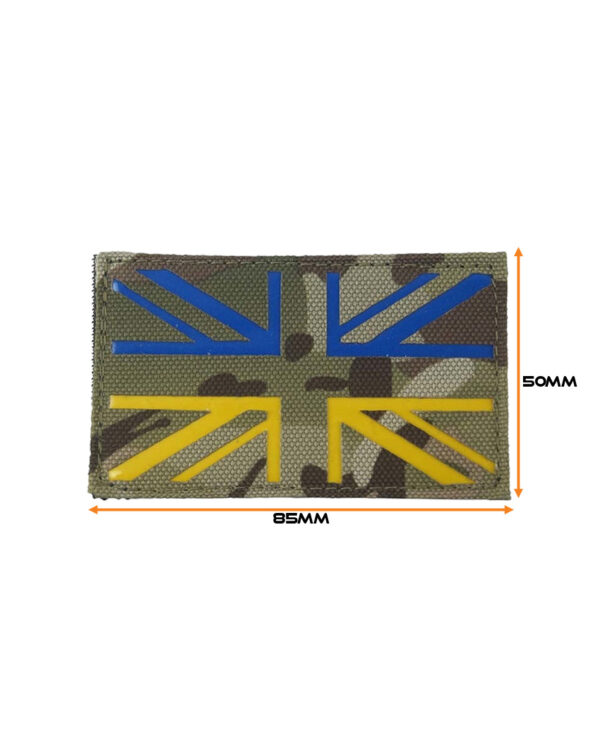 Ukraine / UK - Laser Patch - BTP