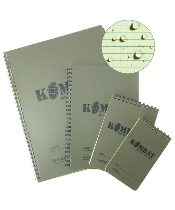 A6 Waterproof Notepad / with Grid lines
