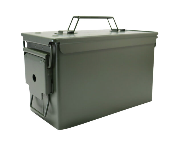 50 Cal Ammo Tin