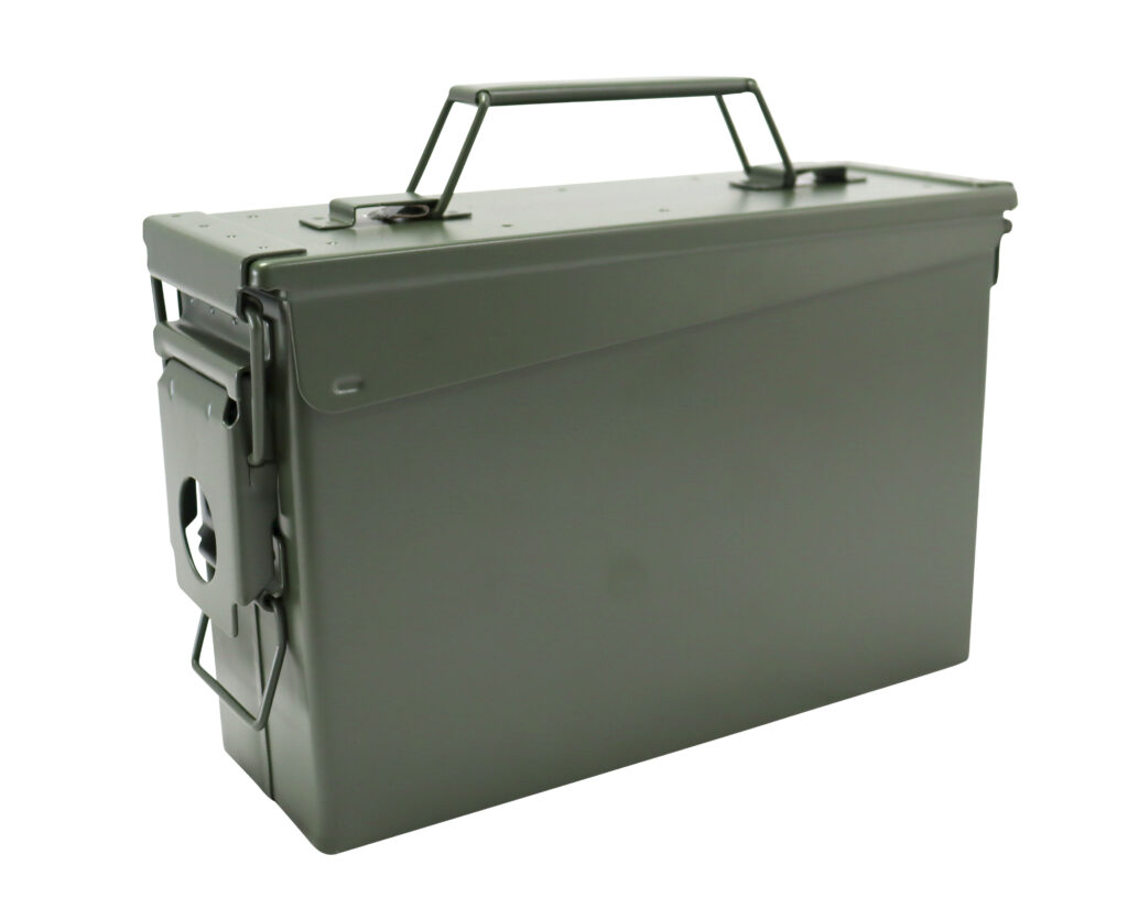 30 Cal Ammo Tin