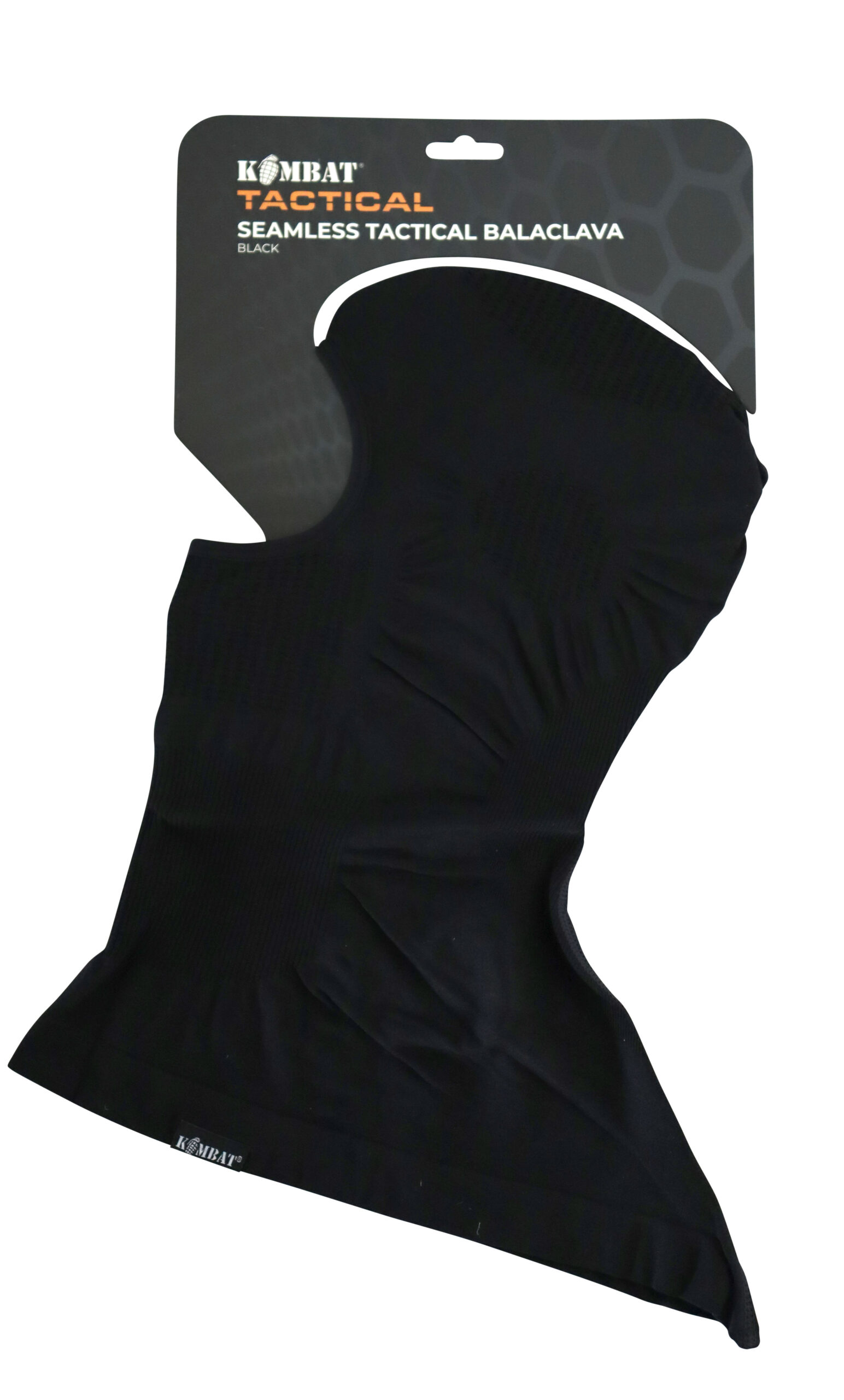 Seamless Tactical Balaclava - Black
