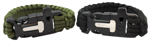 Survival Bracelet - Black