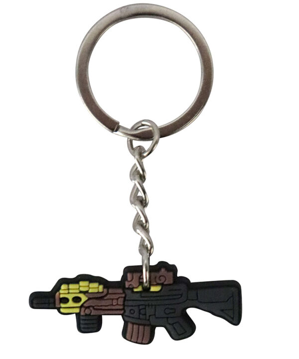 KOMK-028 Rubber Keyring - M4