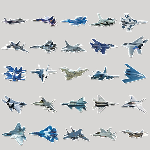 Sticker Set - Military Aircraft - KombatUK