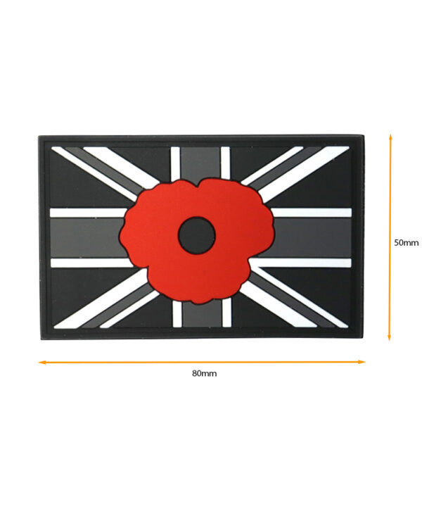 Union Jack / Poppy Patch