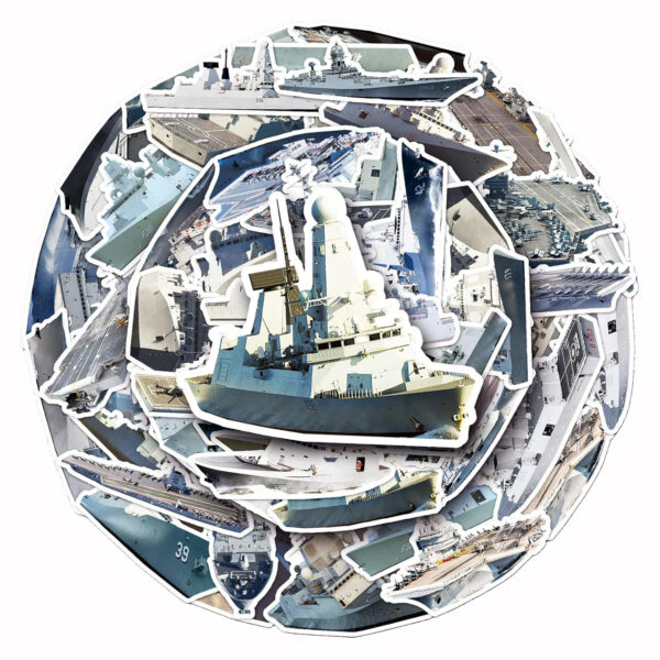 Sticker Set - Military Ships