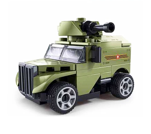 Sluban - B1368E ( Pullback Armoured Vehicle )