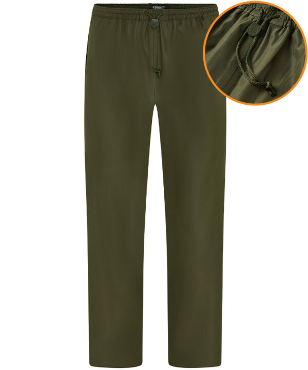 Elite Waterproof Trousers - Olive Green