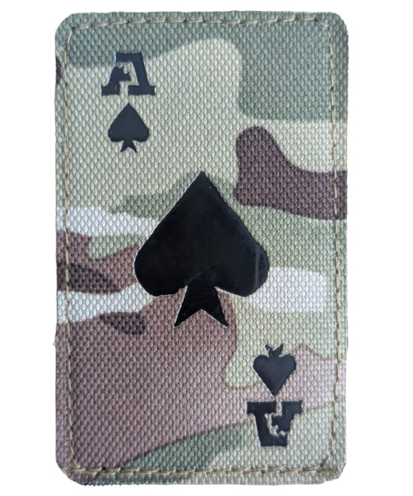 Laser Cut Ace of Spades Patch - BTP
