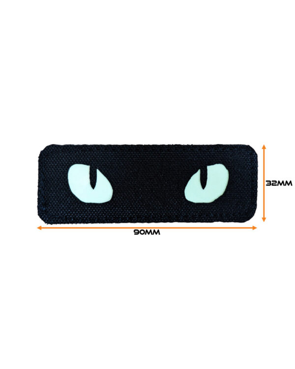 Laser Cut Cats Eyes - Black