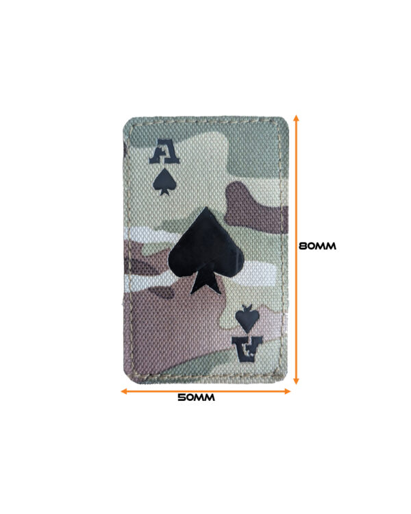 Laser Cut Ace of Spades Patch - BTP
