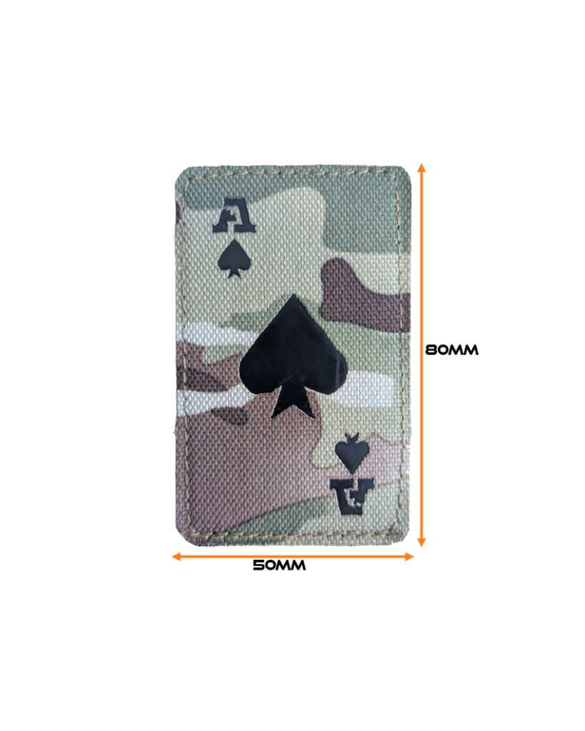 Laser Cut Ace of Spades Patch - BTP