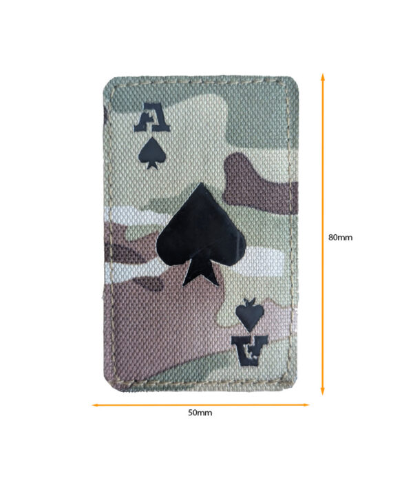 Laser Cut Ace of Spades Patch - BTP