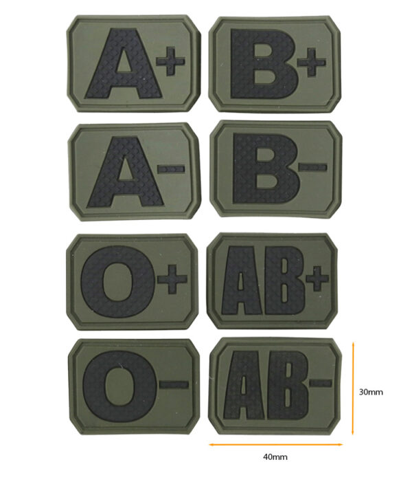 Blood Group Patches