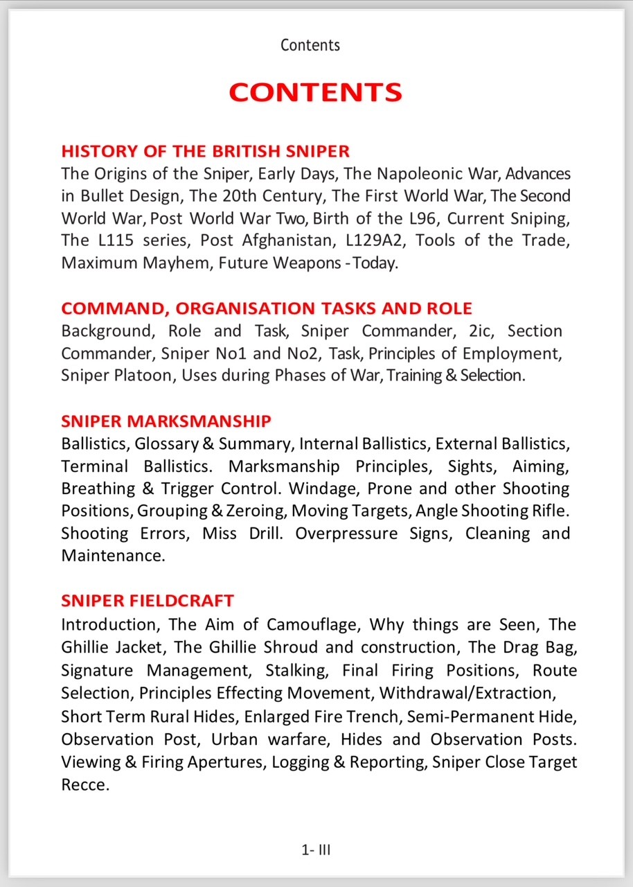 Sniper Pocket Book - 4th Edition - Image 6