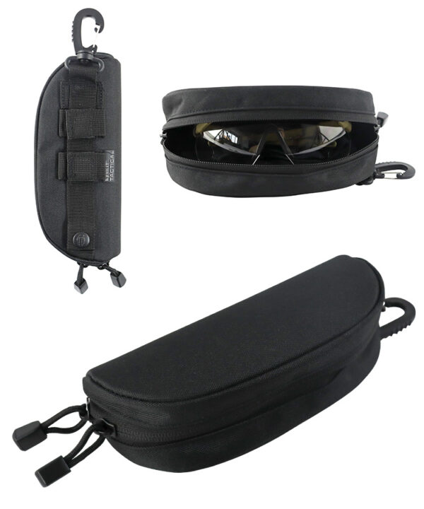 Tactical Glasses Case - Black